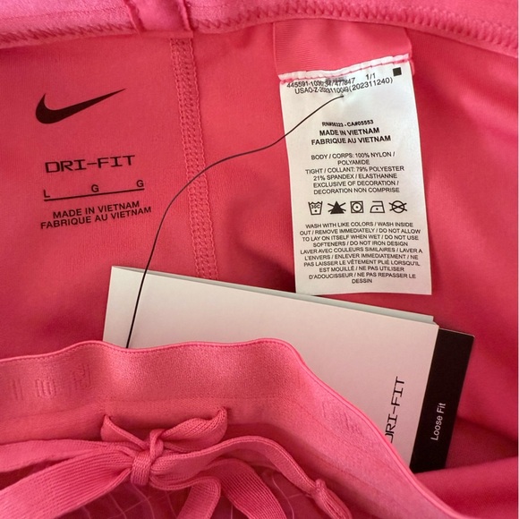 NIKE Running Division 2 In 1  Dri-FIT Running Shorts Aster Pink NEW - Picture 5 of 9
